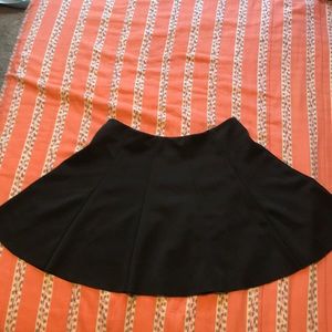 Black high waisted skirt